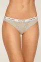szary Calvin Klein Underwear - Figi (3 pack) Damski