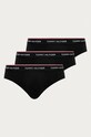 Tommy Hilfiger - Σλιπ (3-pack) πλεκτό ύφασμα μαύρο 1U87903766