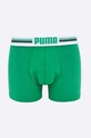 Puma - Boxerky Puma Placed logo boxer 2p green (2-pak) 90651904 2-pak zelená 90651904