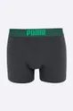 Puma - Boxerky Puma Placed logo boxer 2p green (2-pak) 90651904 zelená