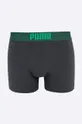 Puma - Bokserice Puma Placed logo boxer 2p green (2-pack) zelena