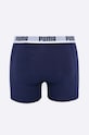 Puma - Bokserki Puma Basic Boxer 2P true blue (2-pack) 88886960 granatowy 88886960