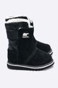 Sorel - Detská zimná obuv čierna