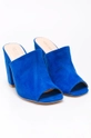 Public Desire - Papuci SIAN.BLUE.FAUX.SU albastru AW17