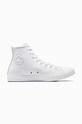 Converse - Trampki Chuck Taylor All Star Leather płaska biały 1T406