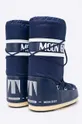 navy Moon Boot snow boots