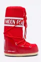 rdeča Moon Boot snežke Nylon Ženski