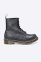 Dr. Martens – Botki 1460 Pascal Virginia imitacja skóry licowej czarny 13512006