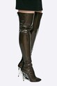 Public Desire - Kozaki Izabel IZABEL.1.SMOKE.BLK czarny AW17
