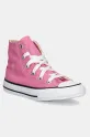 Converse - Кеди dziecięce гладкий рожевий 3J234