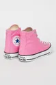 ροζ Converse - Πάνινα παπούτσια για παιδιά