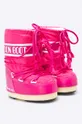 Moon Boot - Μπότες χιονιού dziecięce Nylon Bouganville ροζ