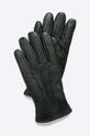 černá Jack & Jones - Kožené rukavice Pánský