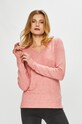 Vila sweter szpic różowy 14042769