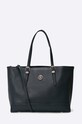 Tommy Hilfiger - Torebka AW0AW04547 nie mieści A4 granatowy AW0AW04547
