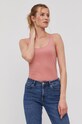 Vero Moda Top bawełna różowy 10185110