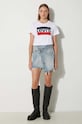 Levi's The Perfect Graphic Tee 17369.0297 biały SS19