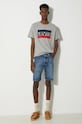 Levi's Mainline Graphic Tee Grey 39636.0002 gray AA00