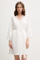 Халат Lauren Ralph Lauren тканина бежевий I8141226