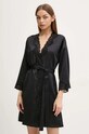 Lauren Ralph Lauren hálóköpeny sima fekete I8141226