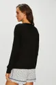 Dkny - Піжамна блузка чорний