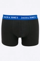 czarny Jack & Jones - Bokserki (2-pack) Męski