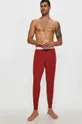 Calvin Klein Underwear - Pyžamové nohavice burgundské