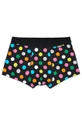 Happy Socks - Boxeralsó Big Dot (2 db) fekete