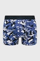 John Frank - Boxerky (3-pack) JF3BCA09 námořnická modř AW20