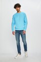 Calvin Klein - Bluza K10K102721 albastru SS19