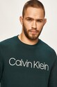 Calvin Klein - Bluza verde K10K102724