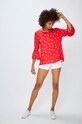 Vila - Bluzka 14047300 czerwony AW18