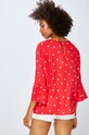 Odzież Vila - Bluzka 14047300 czerwony