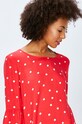 Vila - Bluzka czerwony 14047300
