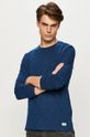 modrá Produkt by Jack & Jones - Tričko s dlhým rukávom Pánsky