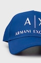 Armani Exchange pamut sapka 954039.CC513 kék AA00