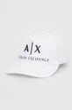 biały Armani Exchange czapka Męski