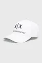 biały Armani Exchange czapka Męski
