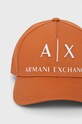 Armani Exchange czapka 954039.CC513 pomarańczowy AA00