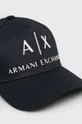 Καπέλο Armani Exchange  Κύριο υλικό: 100% Βαμβάκι 100% Βαμβάκι Φόδρα: 100% Βαμβάκι Προσθήκη: 100% Φυσικό δέρμα