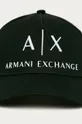 Armani Exchange berretto in cotone nero
