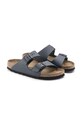 Birkenstock papuci de piele Arizona bleumarin 51151