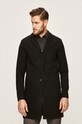 Selected Homme - Palton cu captuseala negru 16063103