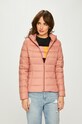 Vila - Kurtka puchowa bez podszewki różowy 14047054