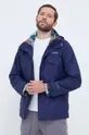mornarsko modra Outdoor jakna Columbia Bugaboo II Fleece Interchange Moški