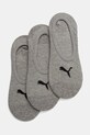 Puma șosete (3-pack) sosete scurte gri 906930