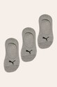 Puma șosete (3-pack) sosete scurte gri 906930