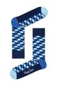 modrá Happy Socks - Ponožky Filled Optic Dámský