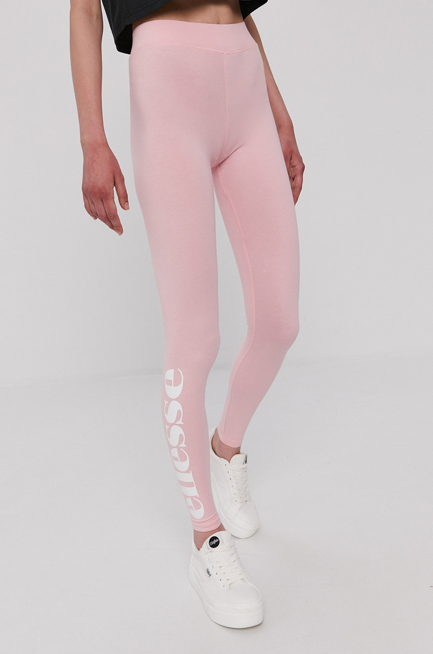 różowy Ellesse - Legginsy Damski