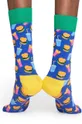 Happy Socks - Ponožky Hamburger <p>86% Bavlna, 2% Elastan, 12% Polyamid</p>